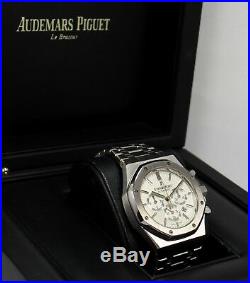 Audemars Piguet Royal Oak Chronograph 41mm White 26320st. Oo. 1220st. 02 BOX/PAPERS