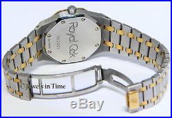 Audemars Piguet Royal Oak Day-Date Moon Steel/18k Gold Mens 36mm Watch 25594