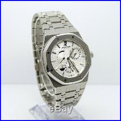 Audemars Piguet Royal Oak Dual Time 26120ST Box and Papers White Dial