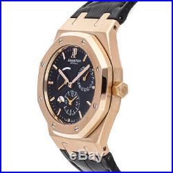Audemars Piguet Royal Oak Dual Time Auto Gold Mens Watch 26120OR. OO. D002CR. 01