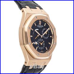 Audemars Piguet Royal Oak Dual Time Auto Gold Mens Watch 26120OR. OO. D002CR. 01