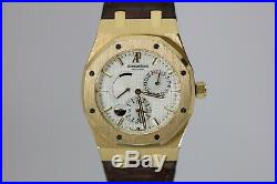 Audemars Piguet Royal Oak Dual Time Power Reserve 18K Yellow Gold Watch 26120BA