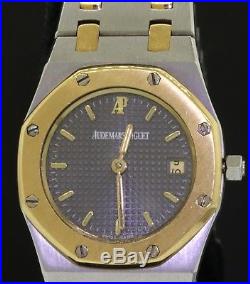 Audemars Piguet Royal Oak E6672 SS/18K gold elegant quartz ladies watch with date
