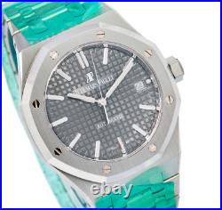 Audemars Piguet Royal Oak Gray Dial Watch Stainless Steel 15450ST. OO. 1256ST. 02