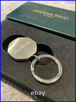 Audemars Piguet Royal Oak Key Chain Ring Boutique VIP Gift BNIB RARE Black Dial