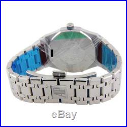 Audemars Piguet Royal Oak Ladies Steel Diamond Watch 67651st Quartz 33mm