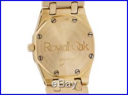 Audemars Piguet Royal Oak Lady 18kt Gelbgold Qurz Armband 18kt Gelbgold Vintage