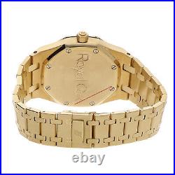 Audemars Piguet Royal Oak Moonphase Yellow Gold 36mm Watch 25594BA. OO. 0789BA. 02