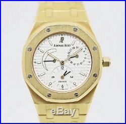 Audemars Piguet Royal Oak N. 621 Dual Time 18KYG 37mm Automatic Wrist Watch