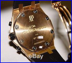 Audemars Piguet Royal Oak OFFSHORE Chronograph 18K Rose Gold 44MM withbox