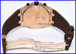 Audemars Piguet Royal Oak Offshore 18k Rose Gold 42mm Watch 25940OK. OO. D002CA. 01