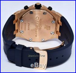 Audemars Piguet Royal Oak Offshore 18k Rose Gold 42mm Watch 25940OK. OO. D002CA. 01