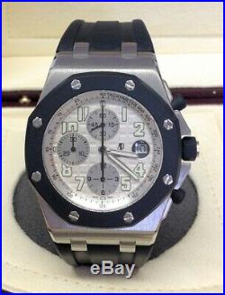 Audemars Piguet Royal Oak Offshore 25940SK 42mm Silver Dial With Papers SERVICED