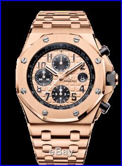 Audemars Piguet Royal Oak Offshore 26470OR. OO. 1000OR. 01 18k Pink Gold Mens Watch