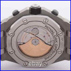 Audemars Piguet Royal Oak Offshore 26470ST. OO. A801CR. 01 SSx Leather AT Ivory Dia