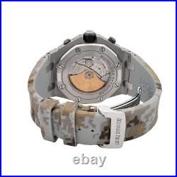 Audemars Piguet Royal Oak Offshore 42mm Chronograph Steel Diamond Watch