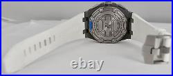 Audemars Piguet Royal Oak Offshore 42mm Titanium Blue Watch 26480TI. OO. A027CA. 01