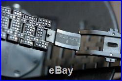 Audemars Piguet Royal Oak Offshore 42mm black diam. Chronograph watch wristwatch