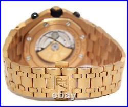 Audemars Piguet Royal Oak Offshore Brick 18k Rose Gold 42mm Watch BP'16 26470OR