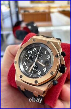 Audemars Piguet Royal Oak Offshore Chronograph 18k Rose Gold Watch 25940OK MINT