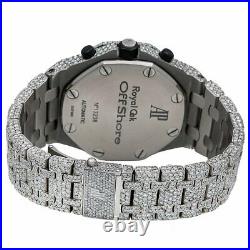 Audemars Piguet Royal Oak Offshore Chronograph 25721ST 42MM Silver Diamond Dial