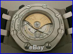 Audemars Piguet Royal Oak Offshore Diver 15710ST S/S 42MM White Dial. B/P. Nice