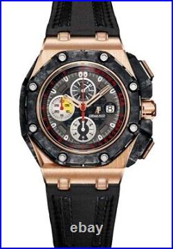 Audemars Piguet Royal Oak Offshore Grand Prix 18k RG Watch 26290RO. OO. A001VE. 01