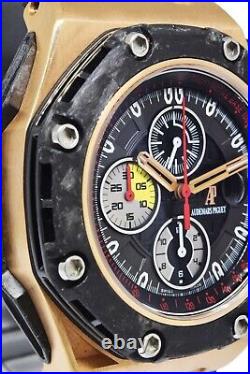 Audemars Piguet Royal Oak Offshore Grand Prix 18k RG Watch 26290RO. OO. A001VE. 01
