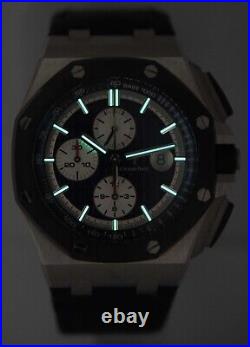 Audemars Piguet Royal Oak Offshore Platinum Blue 44mm Watch 26401PO. OO. A018CR. 01