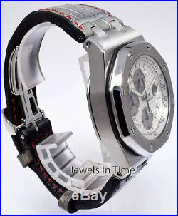Audemars Piguet Royal Oak Offshore Silver Dial Chronograph Watch 26020ST. OO. D001