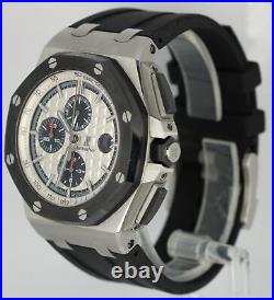 Audemars Piguet Royal Oak Offshore Silver Tapisserie Dial 44mm 26400S0 Watch