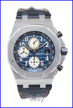 Audemars Piguet Royal Oak Offshore Steel Blue 42mm Watch 26470ST. OO. A027CA. 01