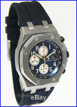 Audemars Piguet Royal Oak Offshore Steel Navy Blue Watch 26470ST. OO. A027CA. 01