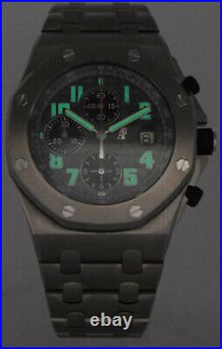 Audemars Piguet Royal Oak Offshore Titanium Chronograph Watch'11 B/P 26170T1. OO