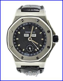 Audemars Piguet Royal Oak Offshore Triple Calendar Stainless Steel Watch 25807ST