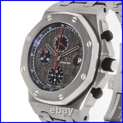 Audemars Piguet Royal Oak Offshore Watch 42MM Gray Arabic Numerals Dial Titanium