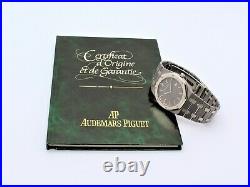 Audemars Piguet Royal Oak Quartz Tantalum Grey Dial Ref. TT56175