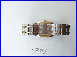 Audemars Piguet Royal Oak Rectangular Herren Armbanduhr Stahl / Gold Vintage