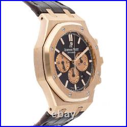 Audemars Piguet Royal Oak Rose Gold Chocolate Dial Watch 26331OR. OO. D821CR. 01