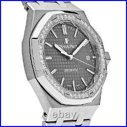 Audemars Piguet Royal Oak Selfwinding 37mm Grey Dial Men's Watch 15451ST. ZZ. 1