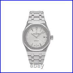 Audemars Piguet Royal Oak Selfwinding 37mm Steel White Dial Men's Watch 15450