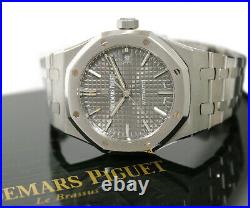 Audemars Piguet Royal Oak Stainless Steel Automatic, 37mm, With Box & Papers