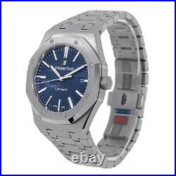 Audemars Piguet Royal Oak Steel Blue Index Dial Watch 15400ST. OO. 1220ST. 03