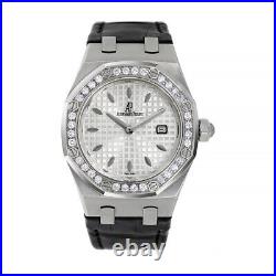 Audemars Piguet Royal Oak Steel Diamond White Dial Watch 67651ST. ZZ. D002CR. 01