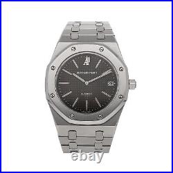 Audemars Piguet Royal Oak Ultra Thin Automatic Steel Mens Bracelet Watch 5402ST
