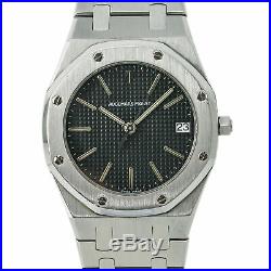 Audemars Piguet Royal Oak Vintage Quartz Watch Stainless Steel Grey Dial 34mm