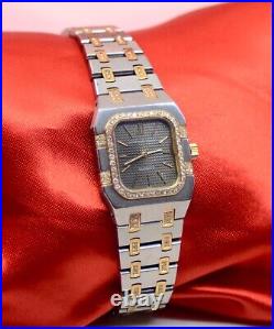 Audemars Piguet Royal Oak Watch 18K Yellow Gold & Stainless Steel withDiamonds