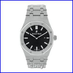 Audemars Piguet Royal Oak Watch 31MM Black Index Hour Markers Dial
