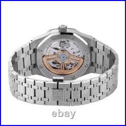 Audemars Piguet Royal Oak Watch 41MM Silver Index Hour Markers Dial