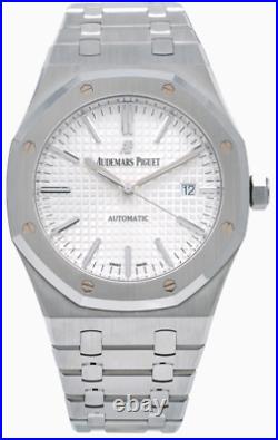 Audemars Piguet Royal Oak White Dial Stainless Steel Watch -15400ST. OO. 1220ST. 03